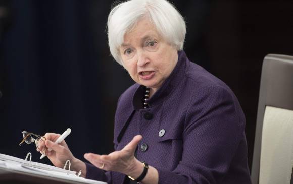 Janet Yellen, presidenta de la Reserva Federal, ha dicho que no concederá rueda de prensa para explicar las decisiones que se anuncien hoy. Por eso no se esperan sorpresas. FOTO AFP