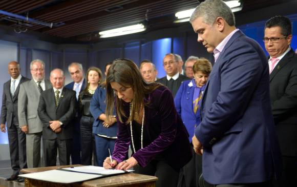 El Gobierno firmó el 26 de octubre un acuerdo con los rectores de las universidades públicas. FOTO Colprensa