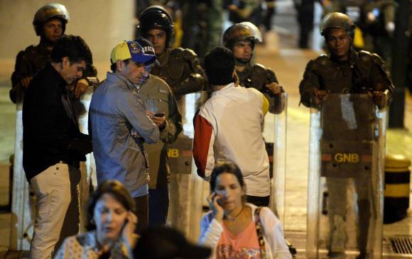 Líderes de la oposición venezolana han estado pendientes de la evolución del caso Ledezma. FOTO AFP.