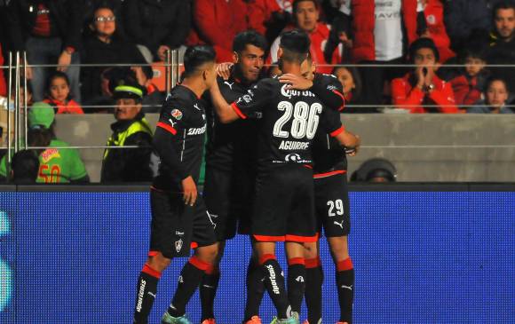 Jéfferson Duque llegó a Atlas luego de anotar 15 goles con Nacional en la temporada pasada. Lleva 135 minutos y un gol. FOTO AFP