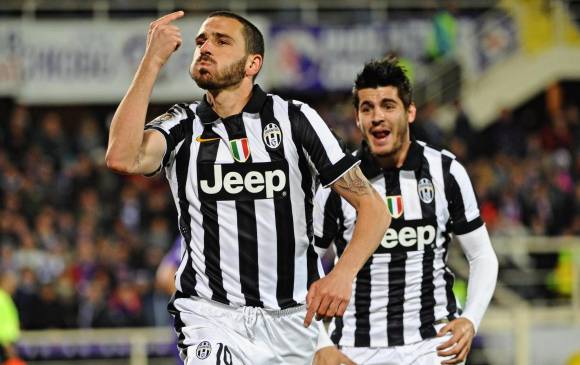 Leonardo Bonucci anotó el tanto que selló la goleada de la Vecchia Signora. FOTO AP