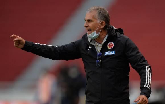Ni la Federación ni el técnico Carlos Queiroz se habían referido este jueves a una posible terminación de su vínculo. FOTO afp