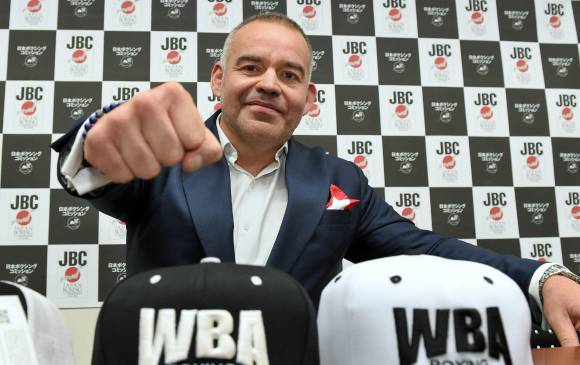 Gilberto Jesús Mendoza, personaje que acerca el boxeo internacional. FOTO cortesía wba