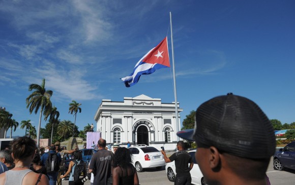$!Cuba le dio el último adiós. FOTO AFP