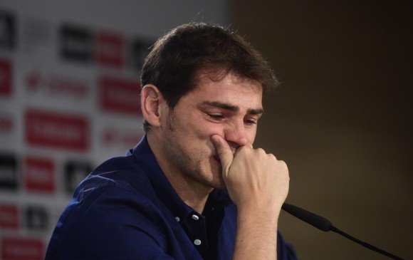 Una despedida solitaria tuvo el portero español que continuará su carrera en el Porto. FOTO AFP