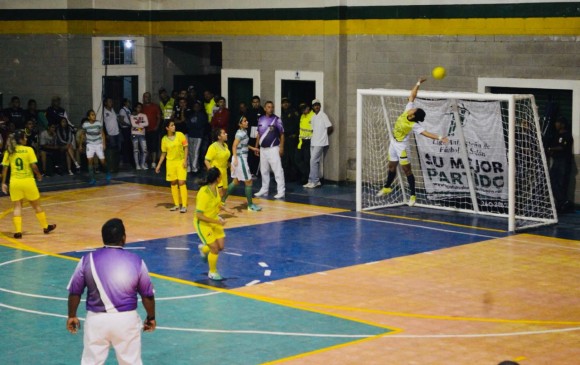 El municipio de Támesis y el corregimiento de Palermo son las sedes del nacional de fútbol de salón femenino. FOTO Cortesía