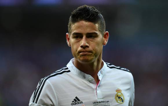 El jugador colombiano marcó 17 goles y puso 17 asistencias en su primera temporada con el equipo merengue. FOTO AFP