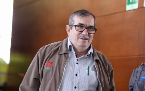 El exjefe de la guerrilla de las Farc, Rodrigo Londoño. FOTO COLPRENSA