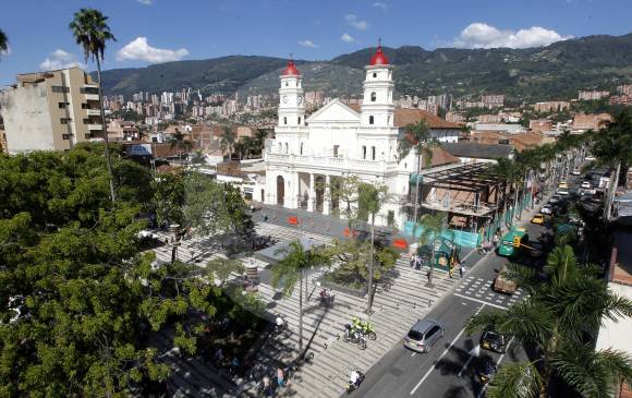 Envigado está ubicado en el Sur del Valle de Aburrá. FOTO: JAIME PÉREZ