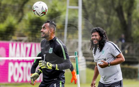 René Higuita sigue vinculado a Nacional como preparador de arqueros, ahora apoyando a Juan Carlos Osorio. FOTO Jaime Pérez