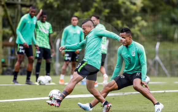 El plantel verdolaga aprovechará esta semana para preparar el duelo frente a los opitas, y después enfrentará, por Liga, a Equidad y por Copa, el duelo de vuelta ante Santa Fe. FOTO jaime pérez