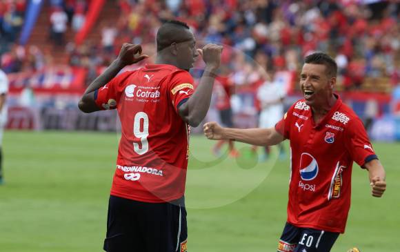 Cinco goles ajustó Juan Fernando Caicedo en la Liga Águila. FOTO JUAN ANTONIO SÁNCHEZ