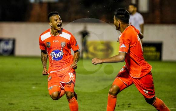 Los goles ante Rionegro fueron marcados por Michael Nike Gómez, Alexis Zapata y Neyder Moreno. FOTO JAIME PÉREZ