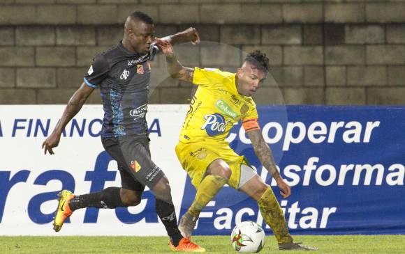 Leones se quedó con la victoria en el clásico ante Pereira, 1-0 con tanto de Wílmar Cruz. FOTO edwin bustamante
