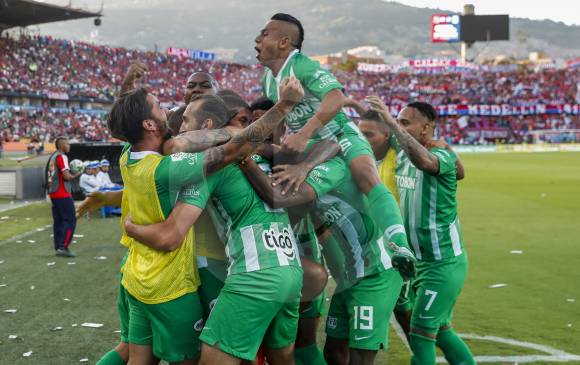 La última vez que Nacional encajó tres victorias consecutivas en clásicos fue entre septiembre de 2014 y marzo de 2015. También bajo las órdenes de Juan Carlos Osorio. FOTO Esteban Vanegas