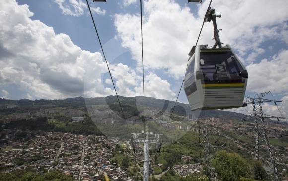 El sistema integrado de transporte, es uno de los sellos que podría representar la marca de Medellín. FOTO Manuel Saldarriaga