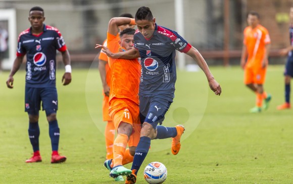 Mauricio Gómez, uno de los hombres que debe elevar su nivel en el DIM para afrontar los cuartos de final. FOTO carlos velásquez