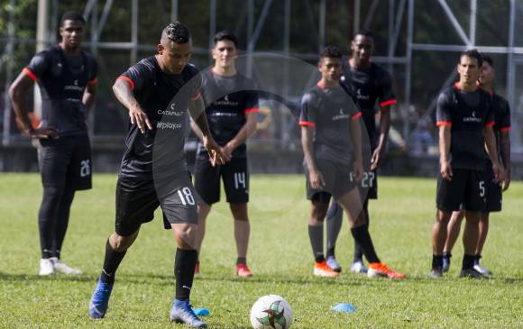 El equipo estuvo concentrado durante el fin de semana en el oriente antioqueño, preparando lo que será el juego ante Equidad. FOTO JULIO CÉSAR HERRERA