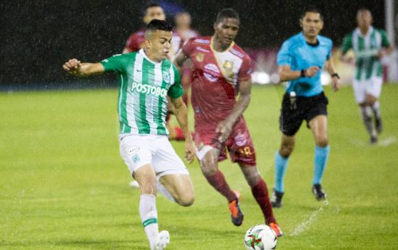 Águilas venció 2-1 a Nacional en el último encuentro que disputaron en Rionegro en 2019. FOTO EDWIN BUSTAMANTE