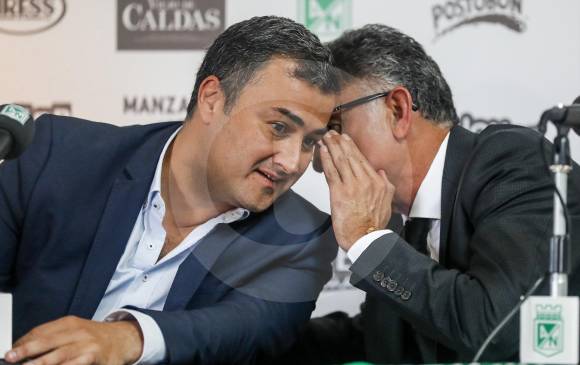 Juan David Pérez y Juan Carlos Osorio. FOTO JAIME PÉREZ
