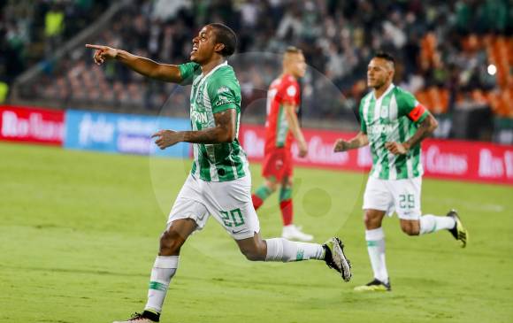 Jeison Lucumí, de acuerdo con los datos de Óscar Yamit Quiroz, llegó a 9 goles con Nacional. Cuatros de ellos han sido como local por torneos locales e internacionales. FOTO Jaime Pérez