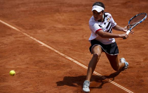 María Camila quiere seguir demostrando su progreso en el mundo del tenis. FOTO Cortesía Fedecoltenis