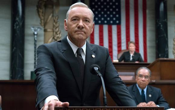 Kevin Spacey no apareció en la última temporada de House of Cards. FOTO ARCHIVO