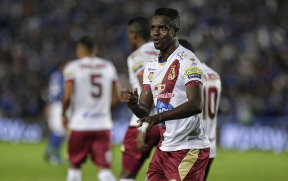Marco Pérez, delantero del Tolima. FOTO COLPRENSA, ARCHIVO