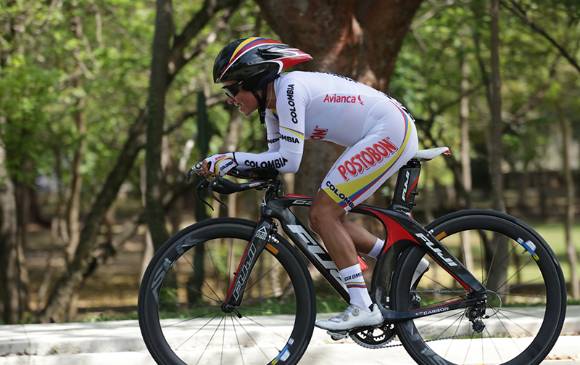 Ana Sanabria, corredora de la Selección Colombia que estará en el equipo World Tour de México. FOTO CORTESÍA FEDECICLISMO