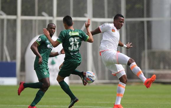 El triunfo le permitió a Equidad ajustar 6 puntos. Foto colprensa