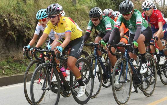 Pese a su gran palmarés, Ana Sanabria no ha logrado imponer su categoría en el presente, en el cual ha corrido pruebas en el exterior. En la Vuelta sale por desquite. FOTO CORTESÍA FEDECICLISMO