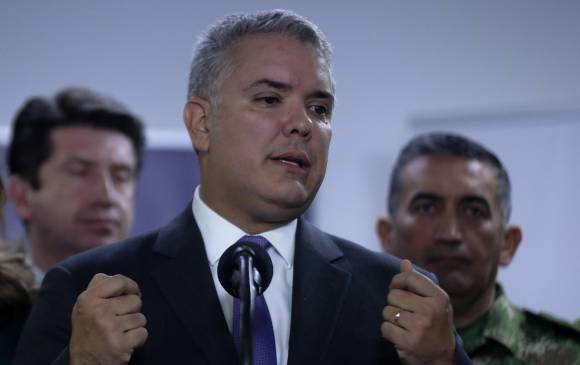 Presidente Iván Duque. FOTO COLPRENSA