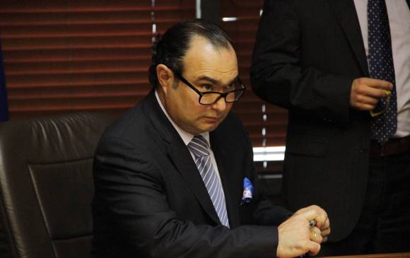 Jorge Pretelt está en el ojo del huracán debido a las denuncias interpuestas por el también magistrado Mauricio González, que pide que investiguen a Pretelt por presuntos sobornos. FOTO COLPRENSA