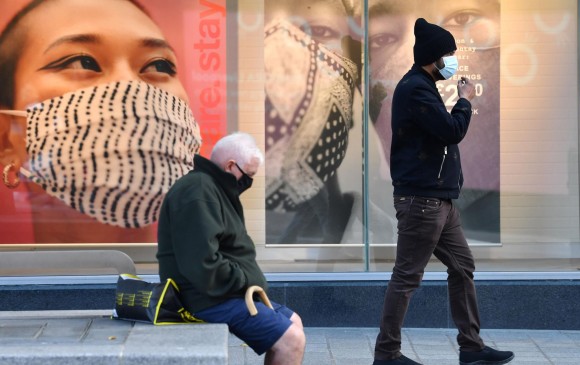 El martes se registraron 17.234 contagios por covid en Inglaterra. FOTO: AFP