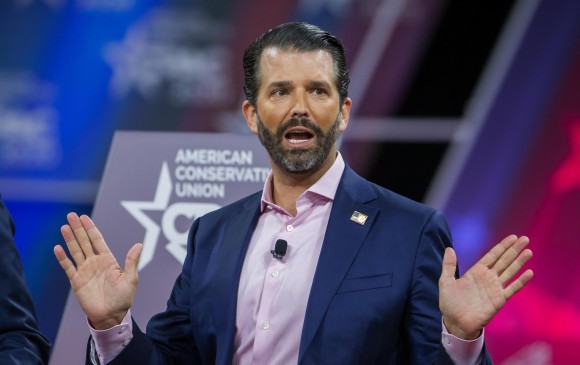 El hijo mayor de Donald Trump, Donald Jr. FOTO EFE