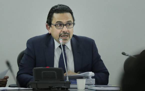 El alto comisionado para la paz, Miguel Ceballos. FOTO COLPRENSA