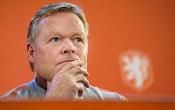Ronald Koeman, entrenador holandés. FOTO EFE
