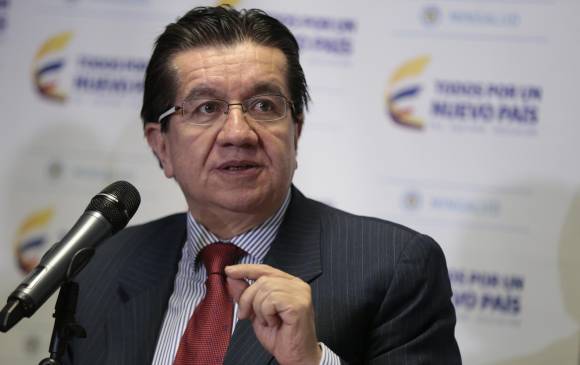 Ministro de Salud, Fernando Ruiz. FOTO COLPRENSA