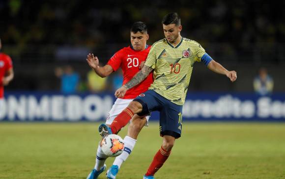 Nicolás Benedetti es uno de los jugadores de mayor experiencia que tiene Colombia en el Preolímpico. FOTO efe