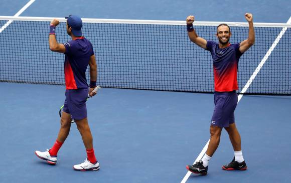 Cabal y Farah ganaron su quinto título del año. FOTO: AFP