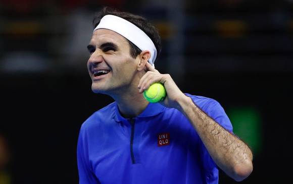 Federer iba a realizar su segunda exhibición en Colombia, tras el evento en 2012, pero no pudo ser. FOTO: EFE