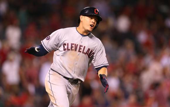 Giovanni Urshela, pelotero colombiano de los Indios de Cleveland. FOTO AP