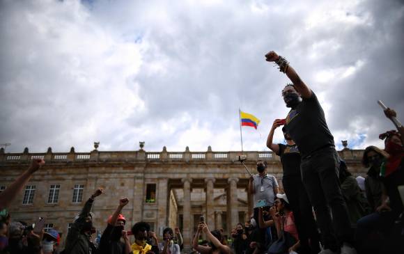 El protocolo no prohíbe uso de capuchas. FOTO COLPRENSA
