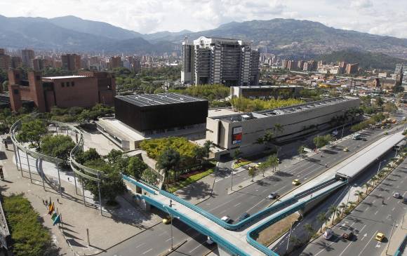 El 82,1% de Plaza Mayor es propiedad de actores públicos, como la Alcaldía de Medellín, el Instituto para el Desarrollo de Antioquia (IDEA) y la Gobernación de Antioquia. FOTO jaime pérez