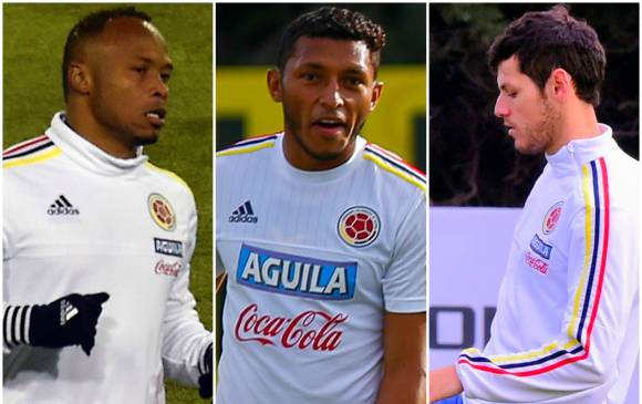 Tres fichas en la baraja tricolor