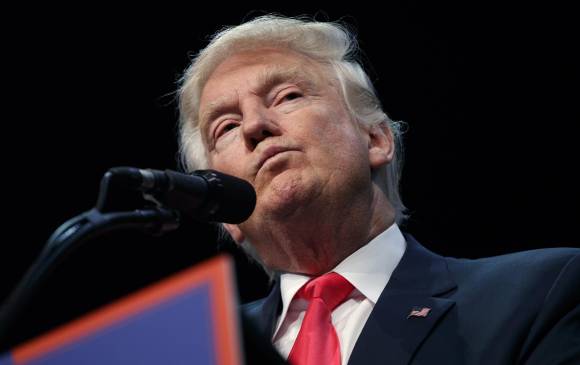 El candidato republicano a la presidencia de Estados Unidos, Donald Trump. FOTO AP