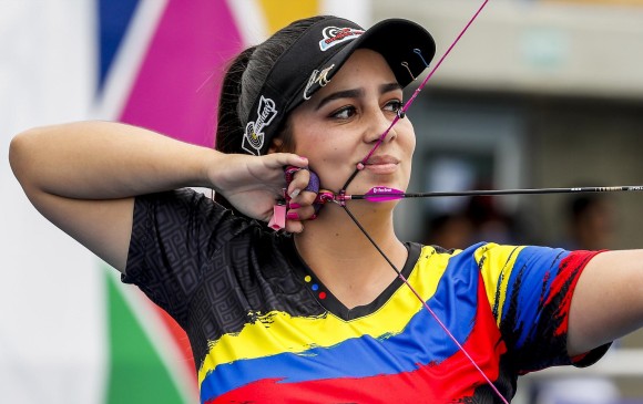 Sara López logró su quinto título en Copa Mundo. FOTO: JAIME PÉREZ MUNEVAR