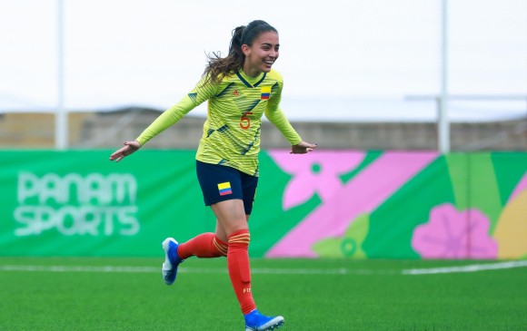 Isabella Echeverri, jugadora de Selección Colombia. FOTO getty