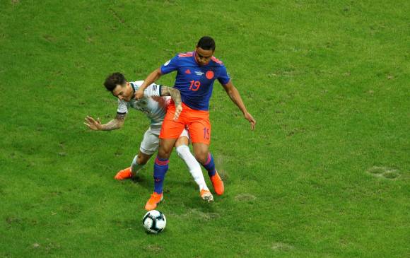 Muriel abandonó el terreno de juego antes del minuto 15 del primer tiempo. FOTOS EFE Y AFP
