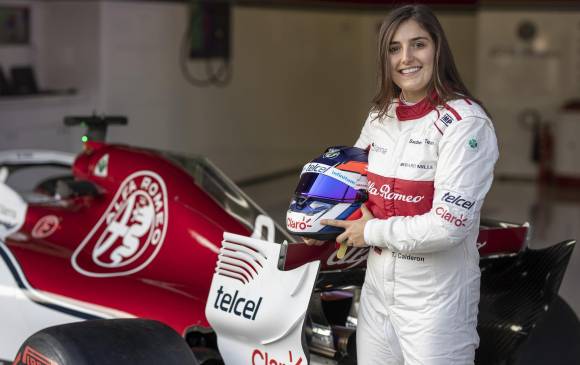 Tatiana Calderón y un nuevo circuito. FOTO cortesía claro 